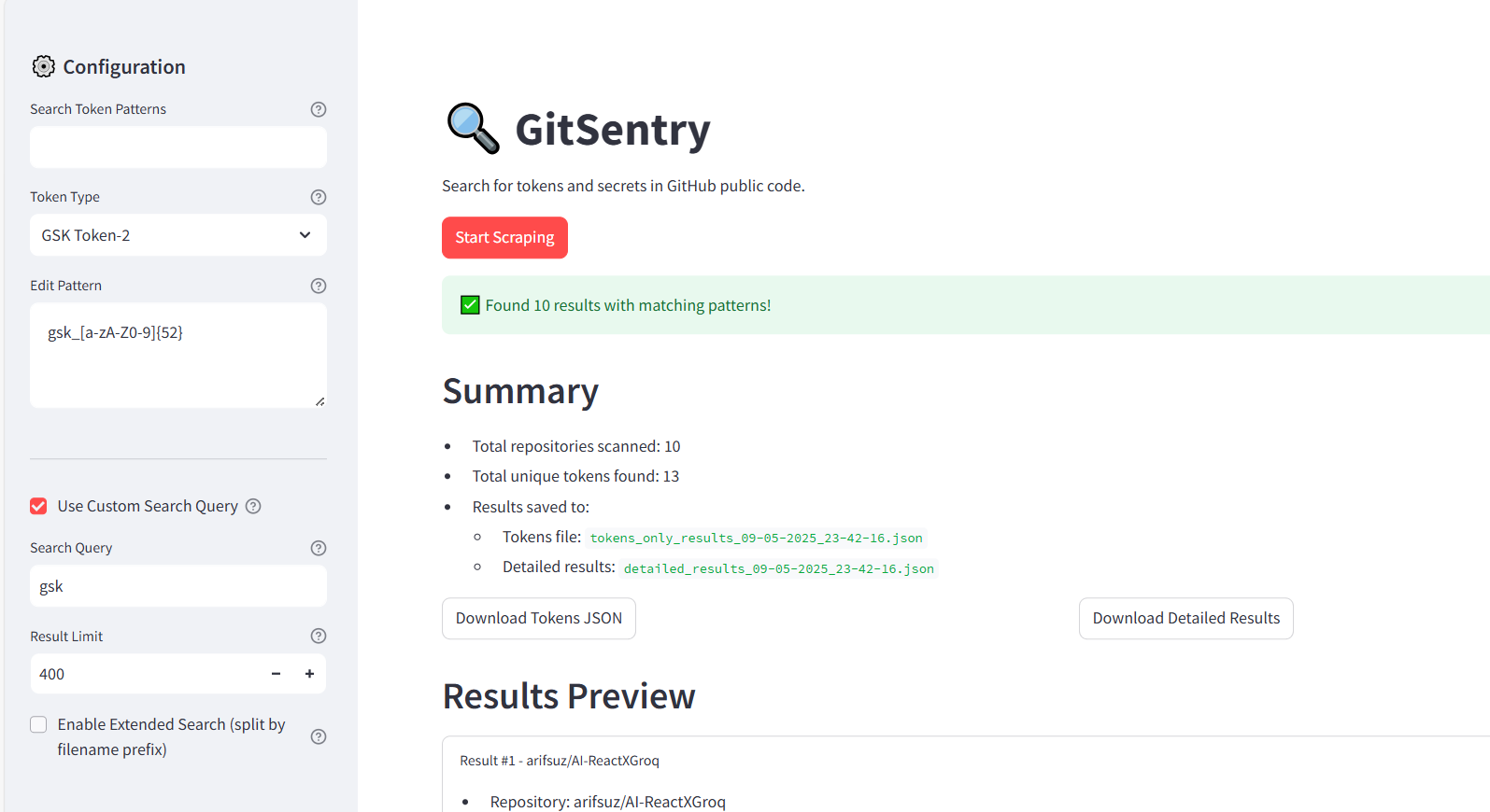 GitSentry - Full View
